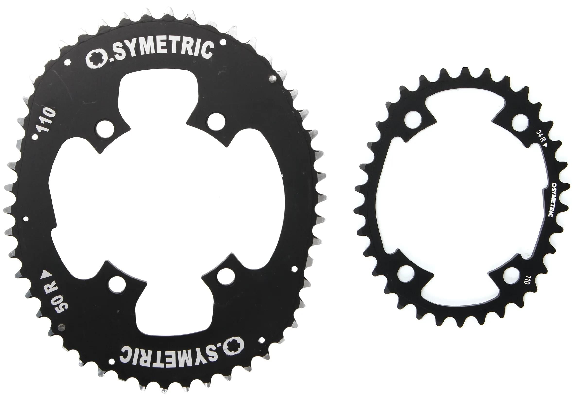 O.symetric kettenblatt chain ring 34 50t kit