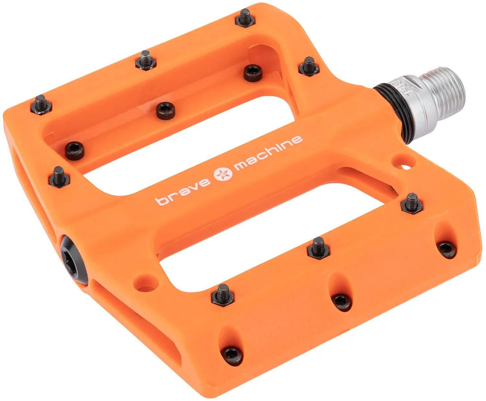 Brave pedaal dirt 2 platf.pedal dirt2 orange