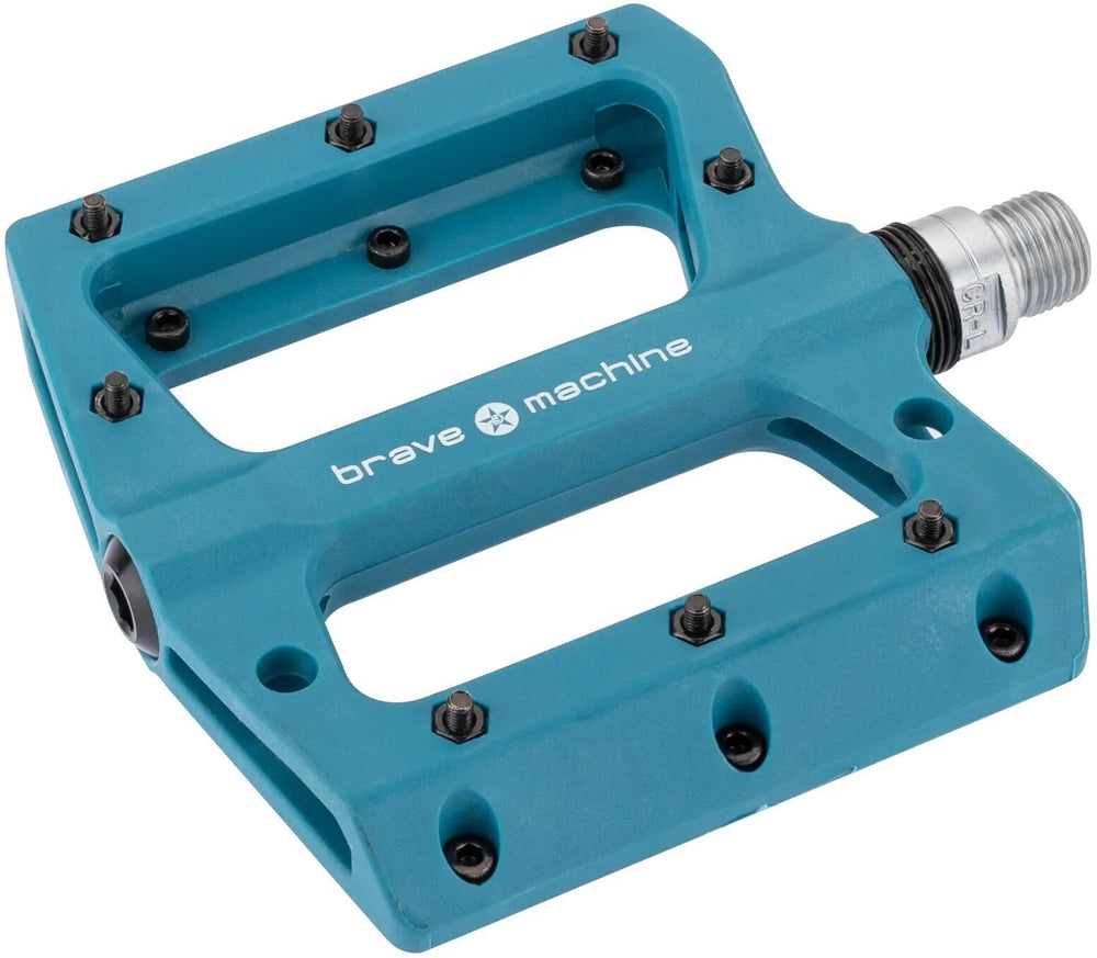 Brave pedaal dirt 2 platf.pedal dirt2 light blue