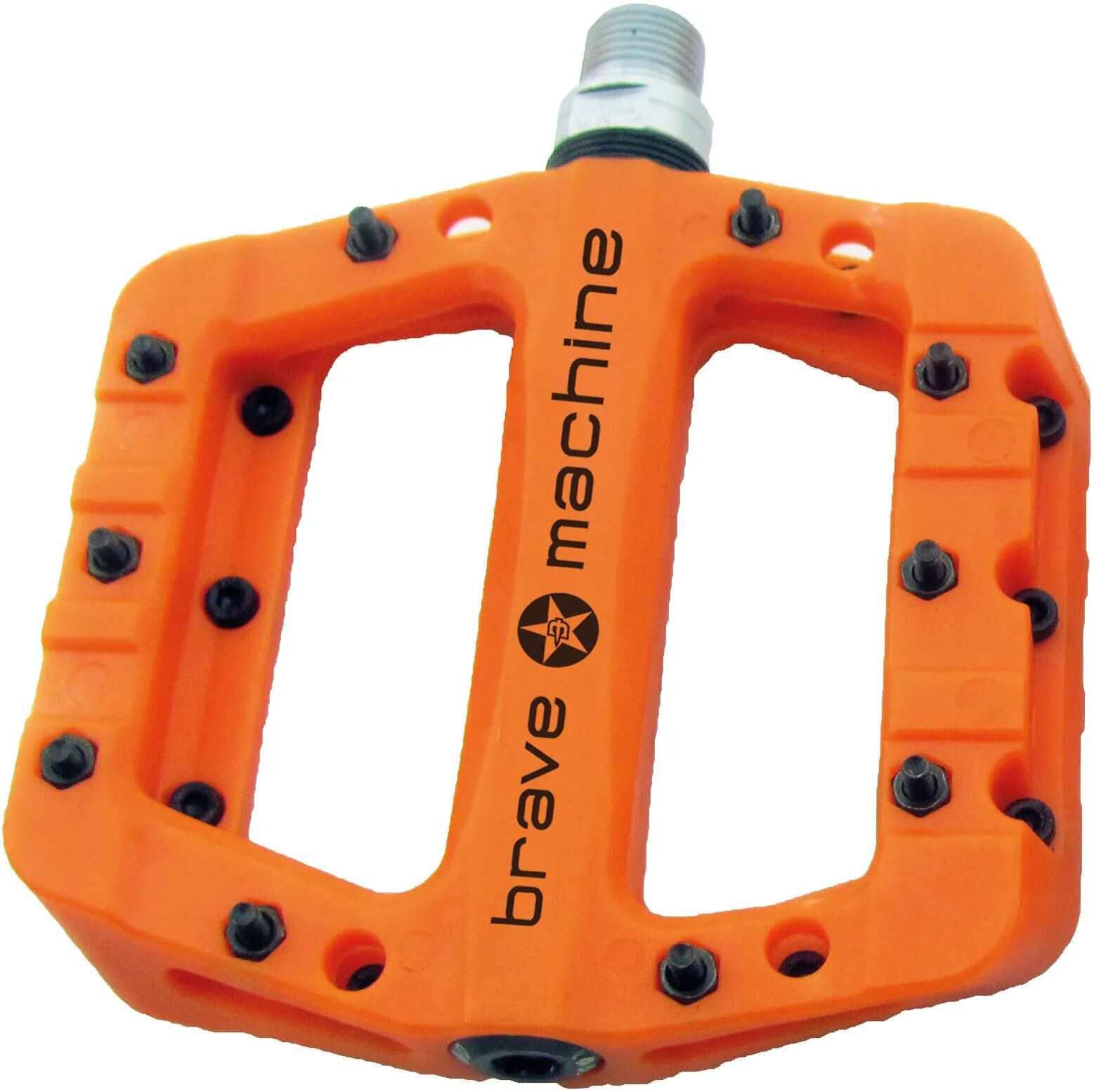 Brave pedal dirt light platform pedal dirt light orange