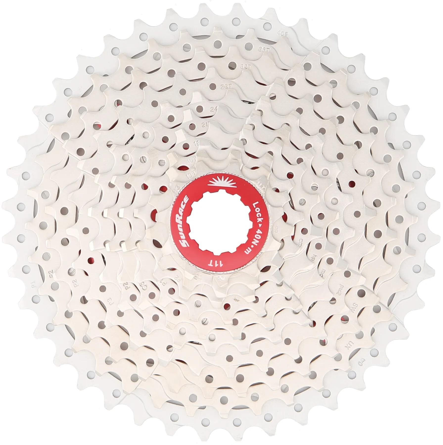 SunRace cassette 10V 11-46 CSMS3 metallic silver