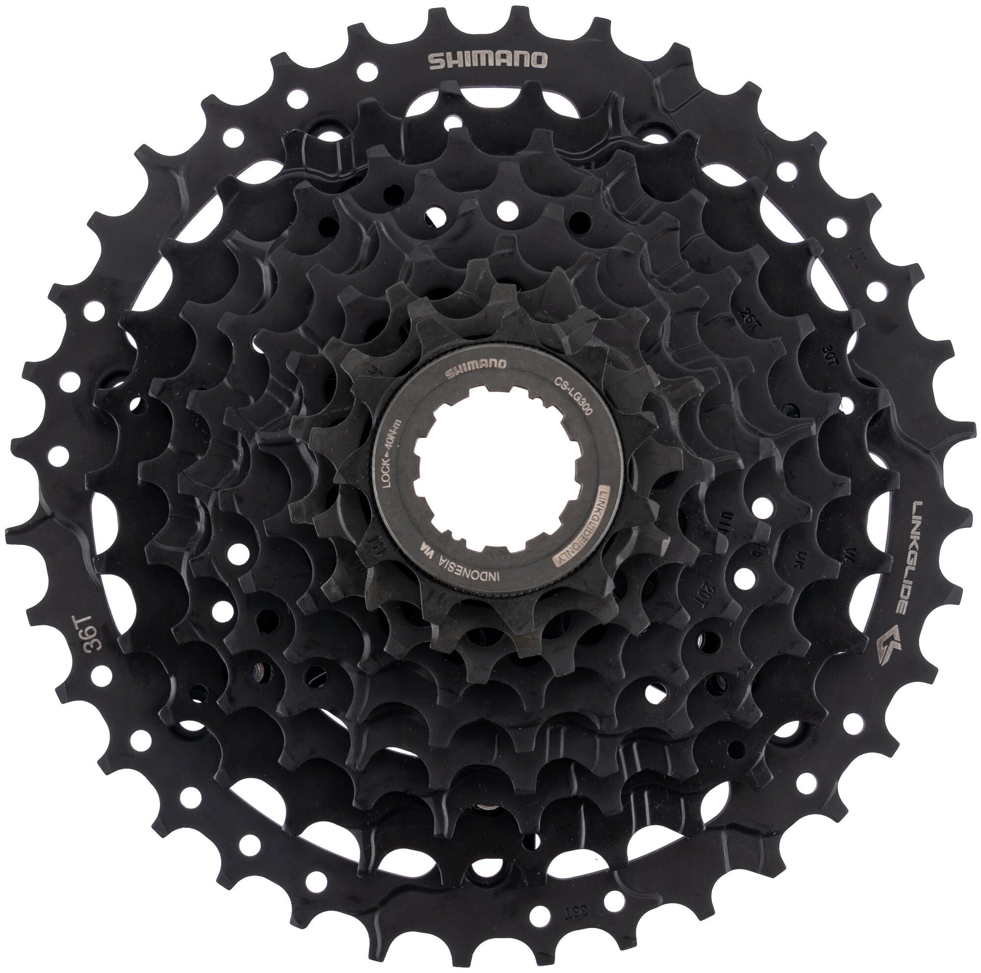 Shimano cassette cues 9v 11-46t cs-lg300 zwart