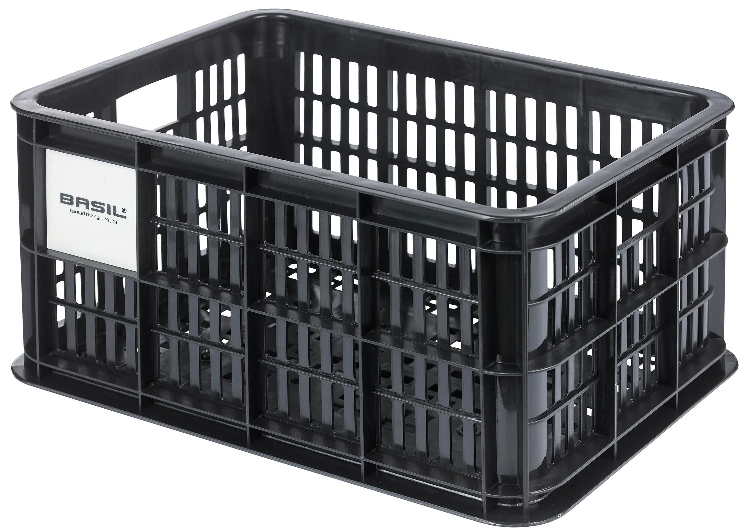 Basilicum krat klein mik | 17,5l | zwart