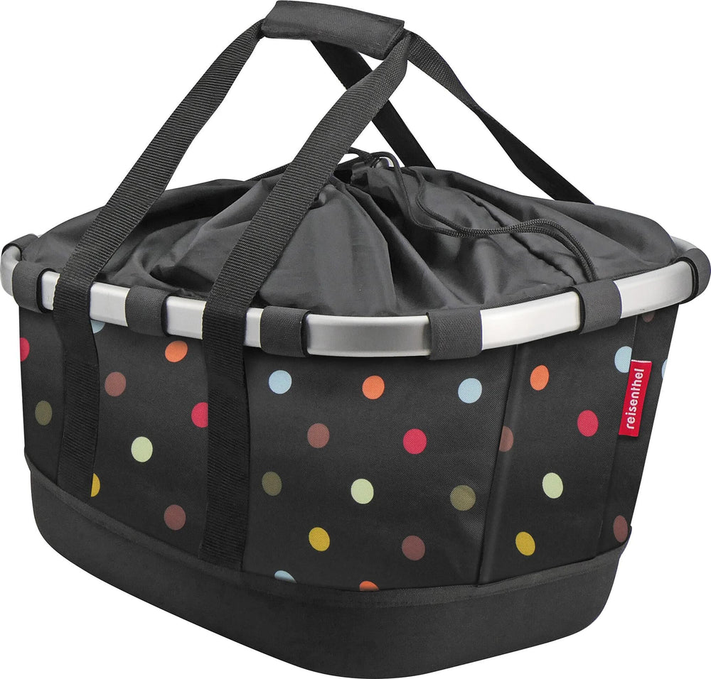 Reisenthel mand bikebasket gt bikebasket gt dots for racktime