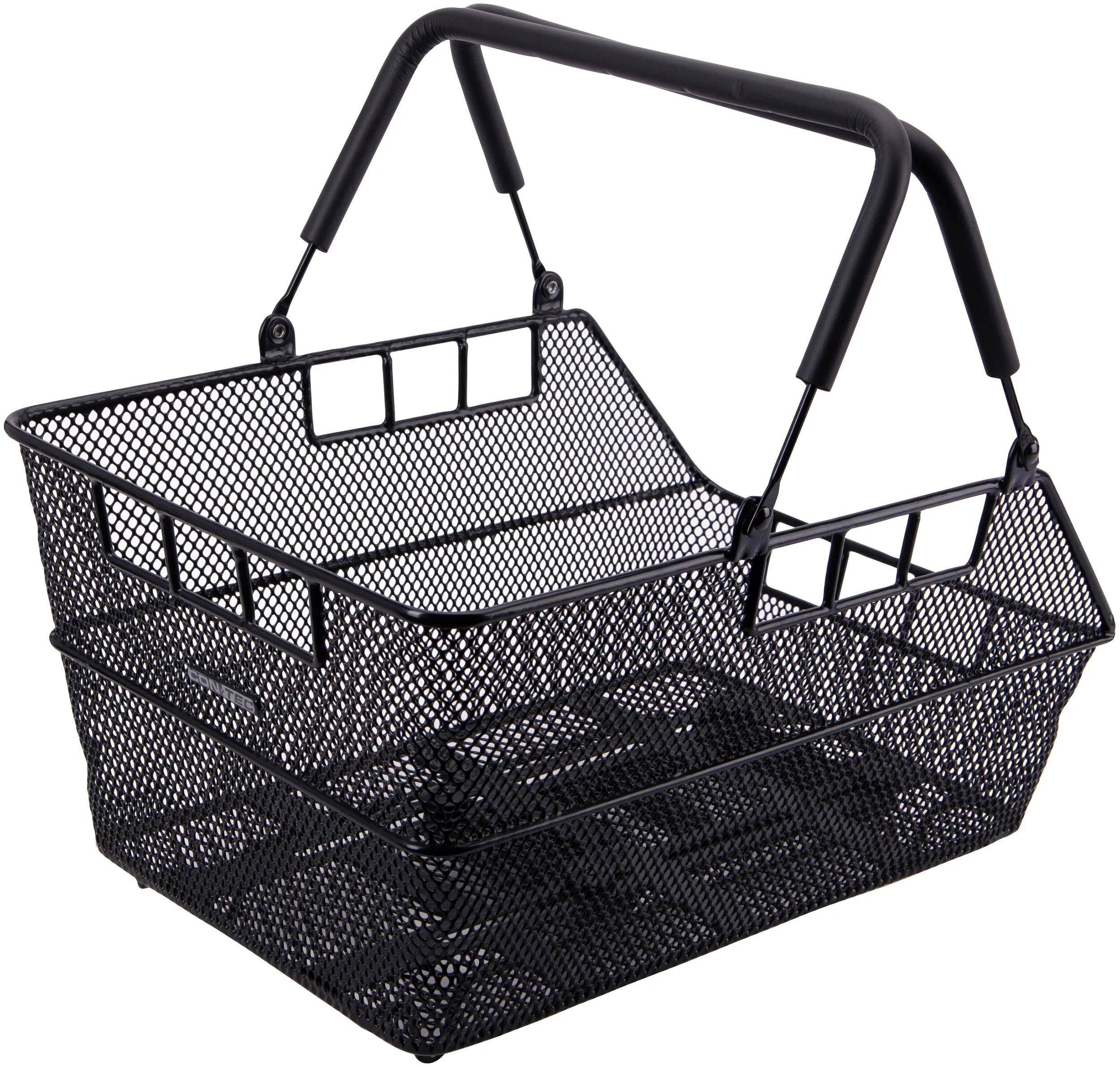 Contec schultaschenkorb mocca mik 2.0 ct hr-basket mocca mik 2. black