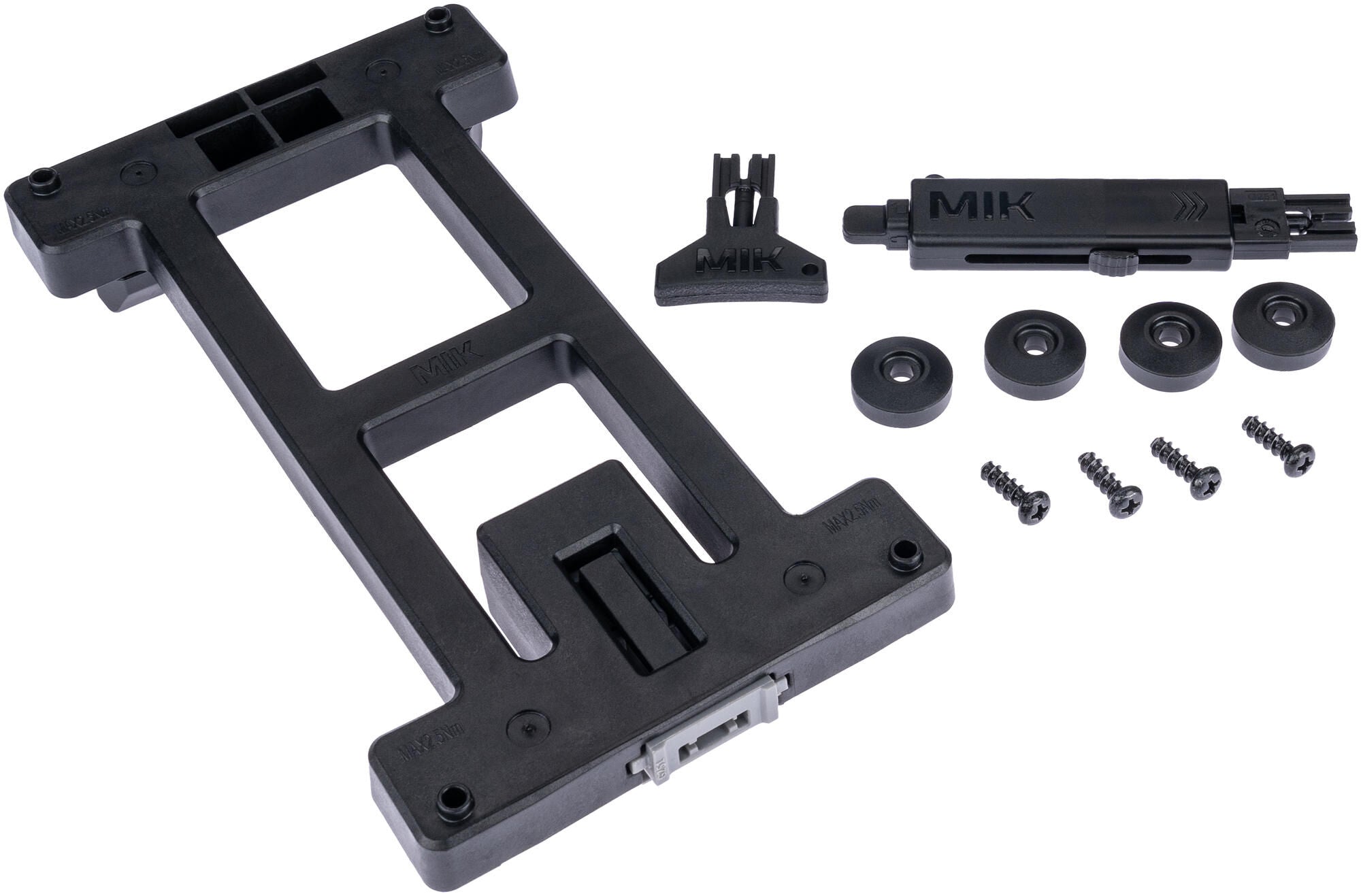 Contec schooltassenmand, achterop corto mik 2.0 ct hr-basket corto mik 2. steel 41x21x25 20 cm blac