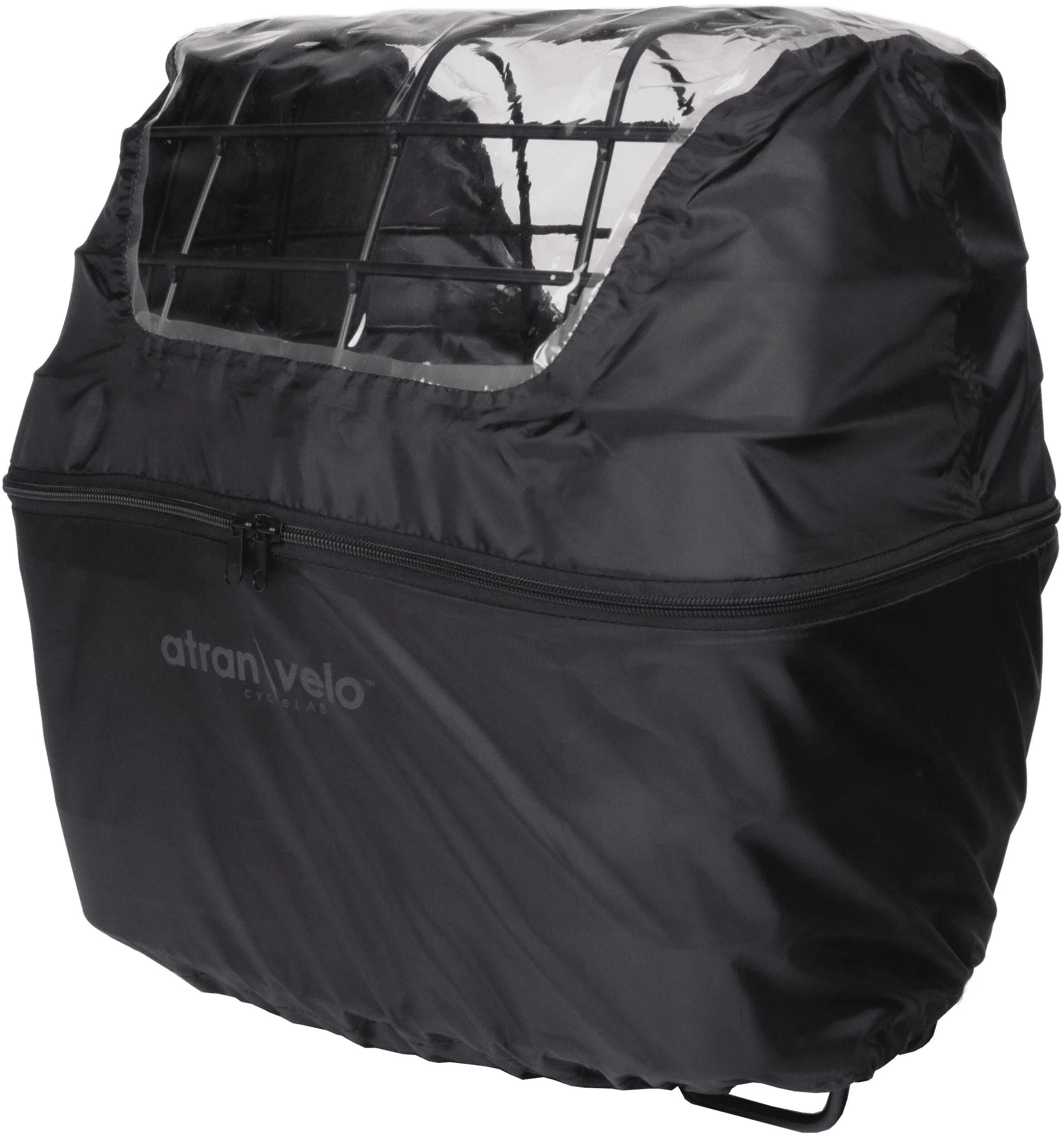 Atranvelo regenschutzhaube rainy duo cover rain cover rainy duo cover black
