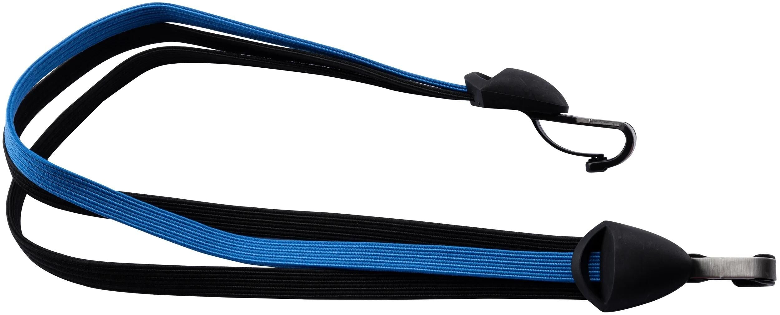 Widek 153061 trio veiligheidsbinder met RVS haak zwart blauw op kaart