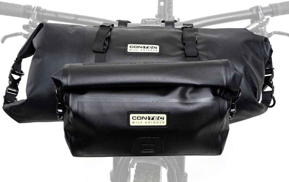 Contec stuurtas mile grinder front ct handlebar bags mile gr the front black