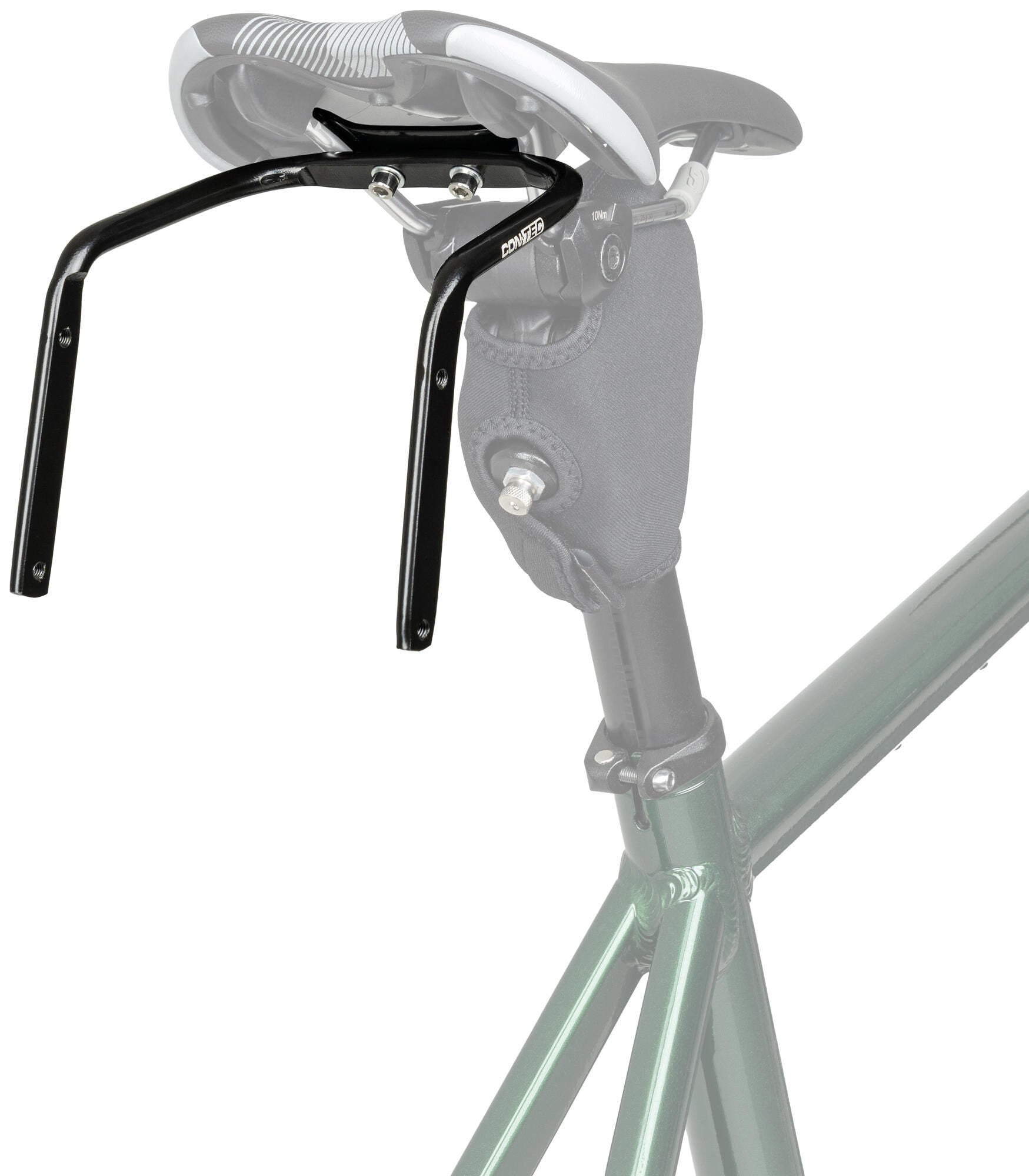 Contec zadeltashouder mile grinder steady ct saddle bag bracket mile grinder steady