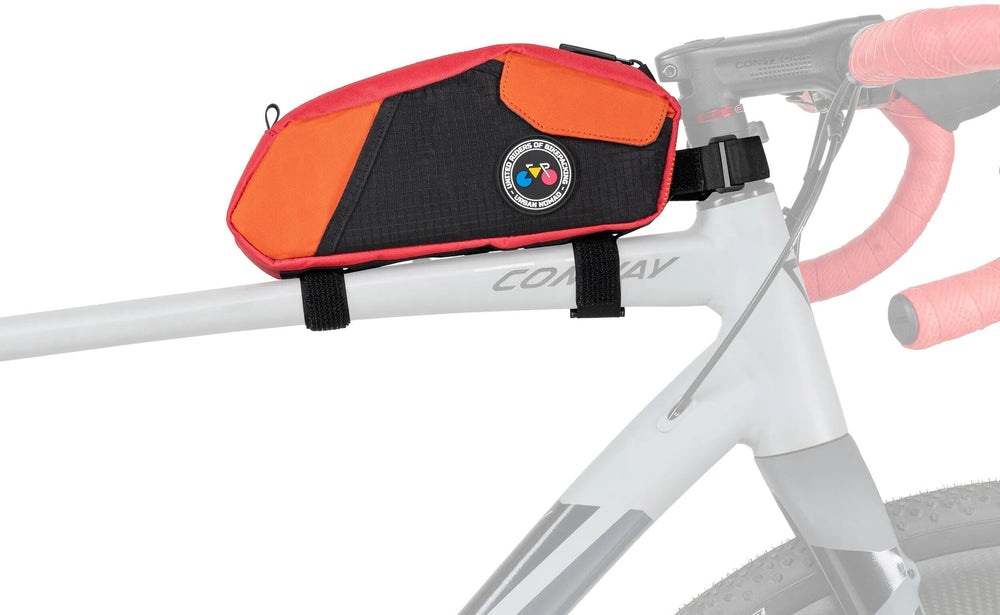 Contec tasche urban nomad top tube 1.5 ct top tube bag urban nomad top tube 1.5 orange