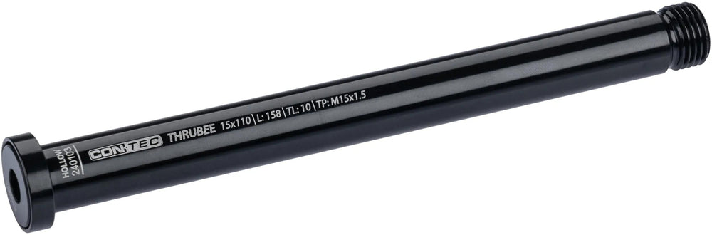 Contec voorsteekas thrubee front ct fr.thru axle thrubee front 15x110mm 158mm