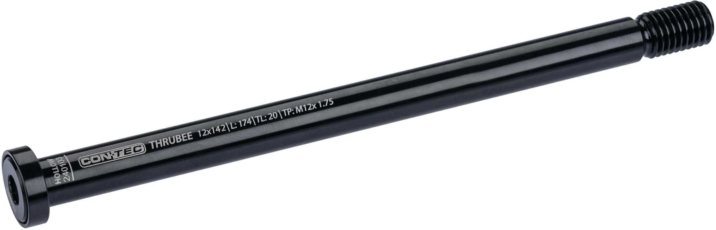 Contec hinterradsteckachse thrubee rear ct rear thru axle thrubee re.12x142mm 174mm