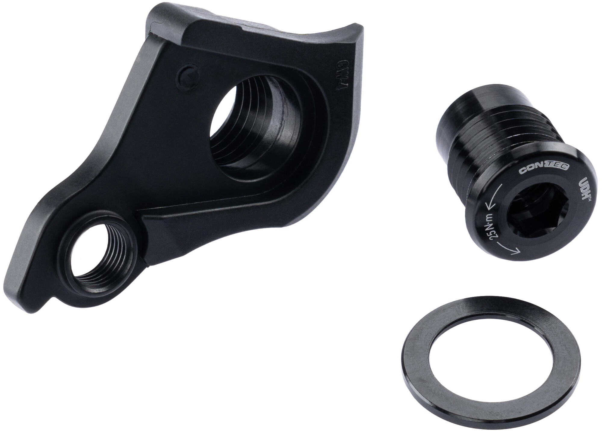 Contec derailleurpad-haak hanger udh ct derail.hanger udh standard alu plastic