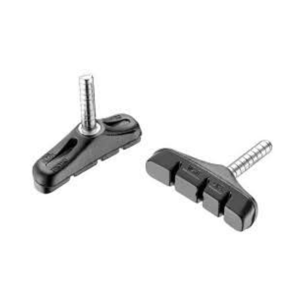 Tektro remblokken 60mm 861.11, asymetrisch, per stel. (hangverpakking)