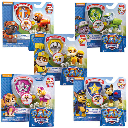 Paw Patrol actiepakket pup assorti