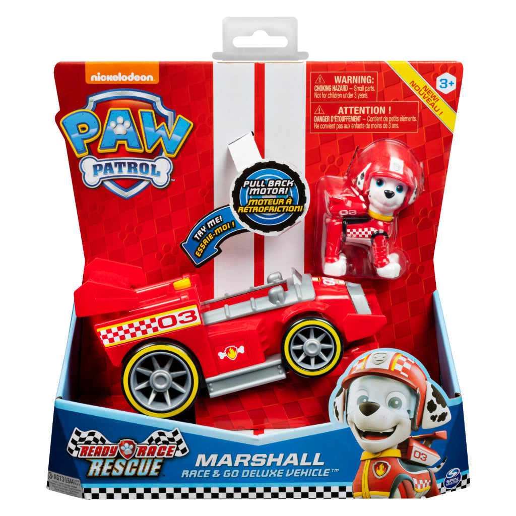 Paw Patrol Ready Race Rescue Marshall Met Voertuig
