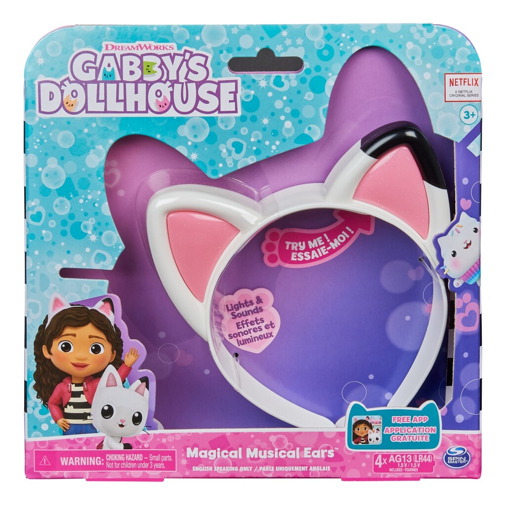 Spinmaster gabby's poppenhuis gabby's magische uitgezonden-kattenoren