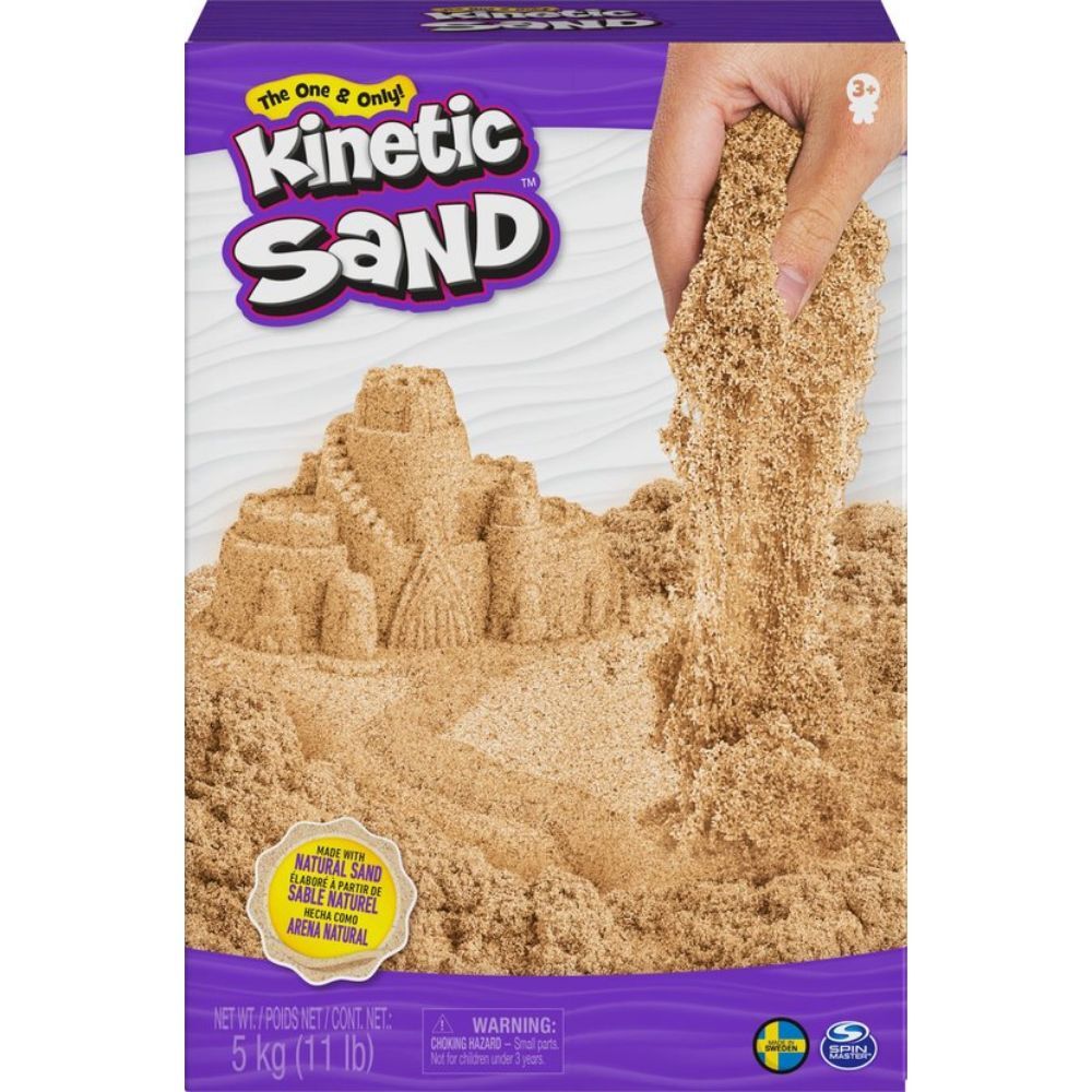 Kinetisch zand 5 kg bruin