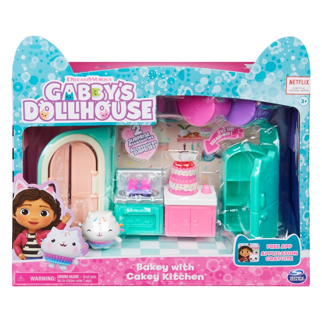 Gabby's poppenhuis Gabby #039;s poppenhuis baksel met cakey keuken