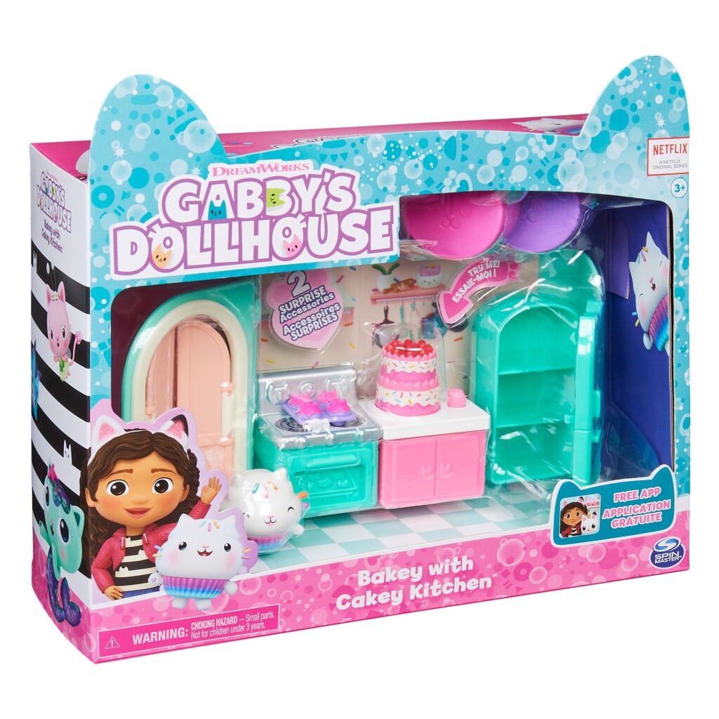 Gabby's poppenhuis Gabby #039;s poppenhuis baksel met cakey keuken