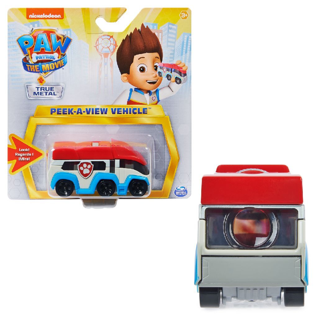 Paw Patrol de film true metal peek view voeruig