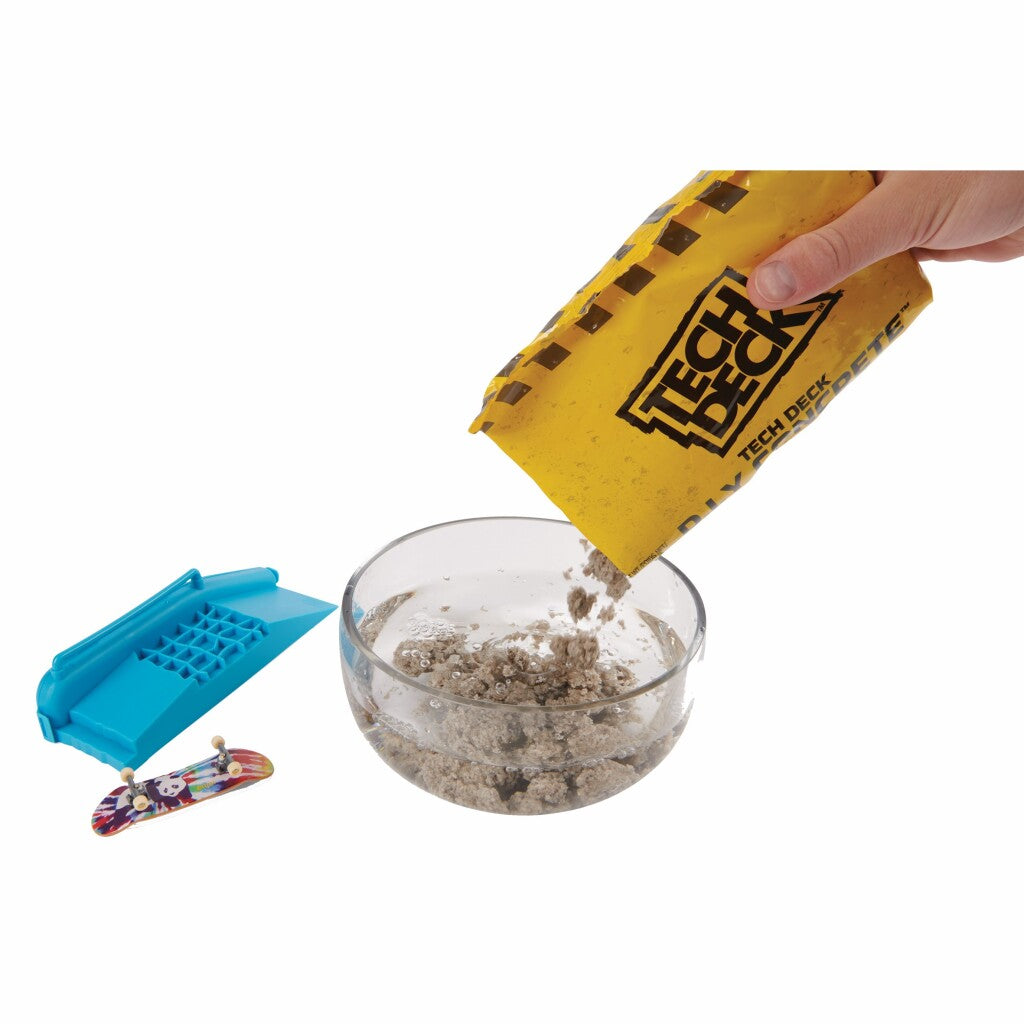 Tech deck diy beton + plaat