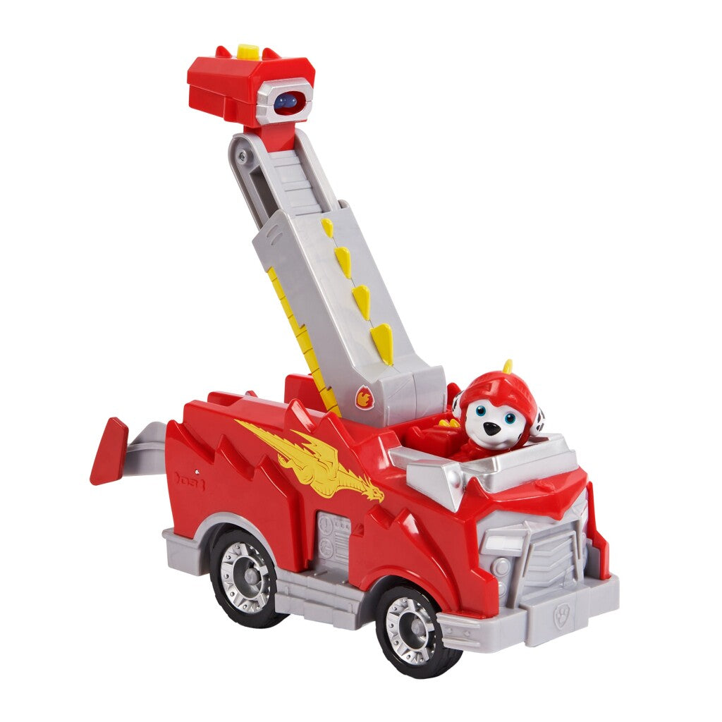 Paw Patrol Rescue Knights Marshall + luxe voertuig
