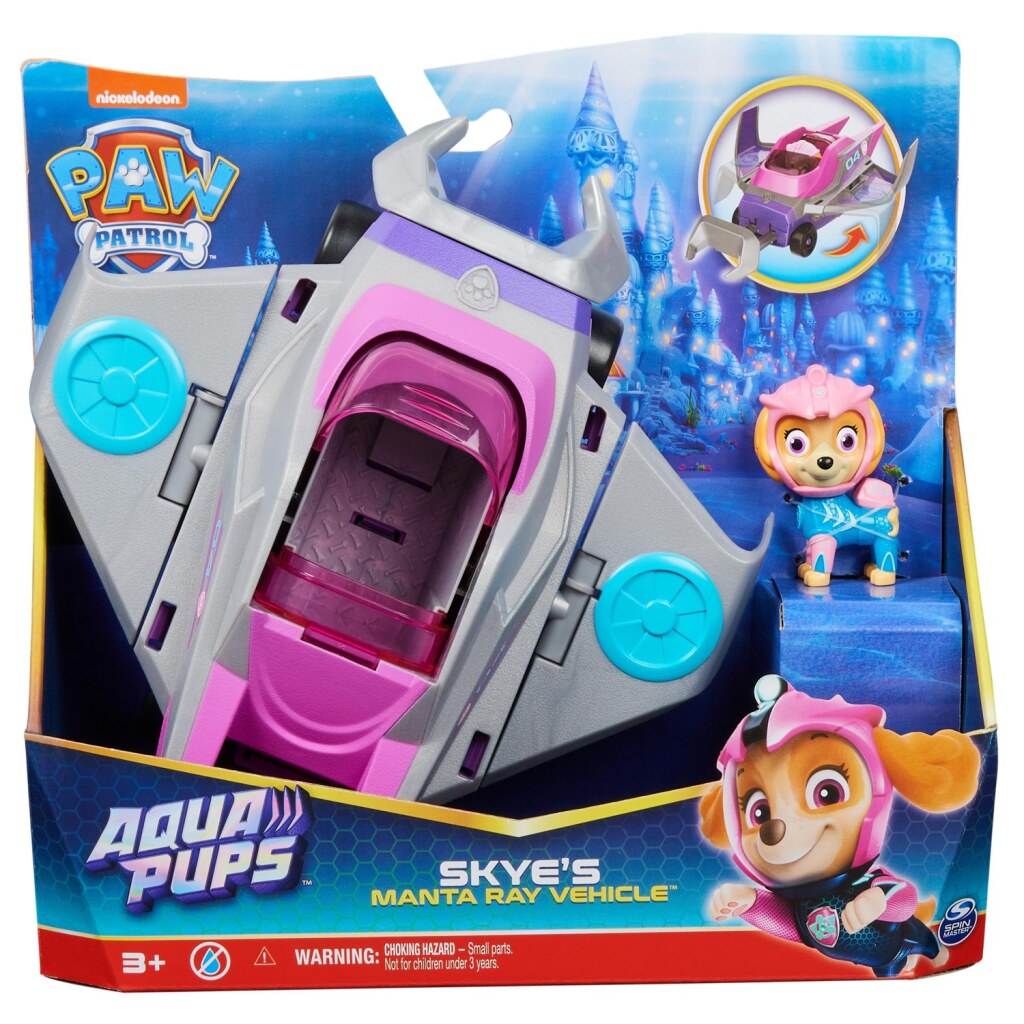 Paw Patrol Aqua Pups Skyes Manta Ray Voertuig
