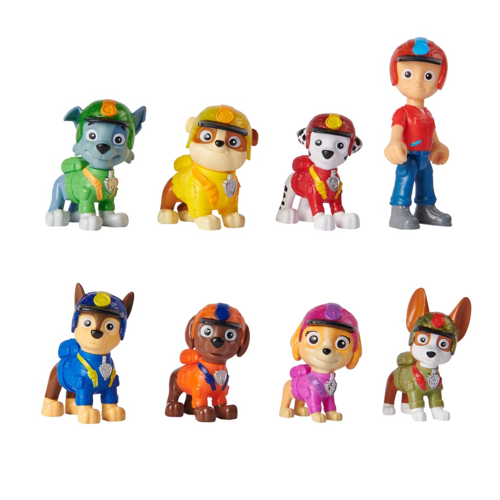 Spinmaster pootpatrouille jungle pups figuren 8-delig