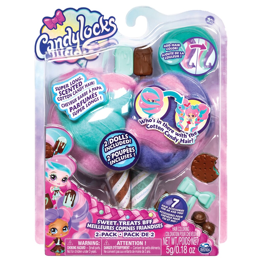 Spinmaster Candylocks zweet traktaties beste vriendin ontmoet 2 poppen