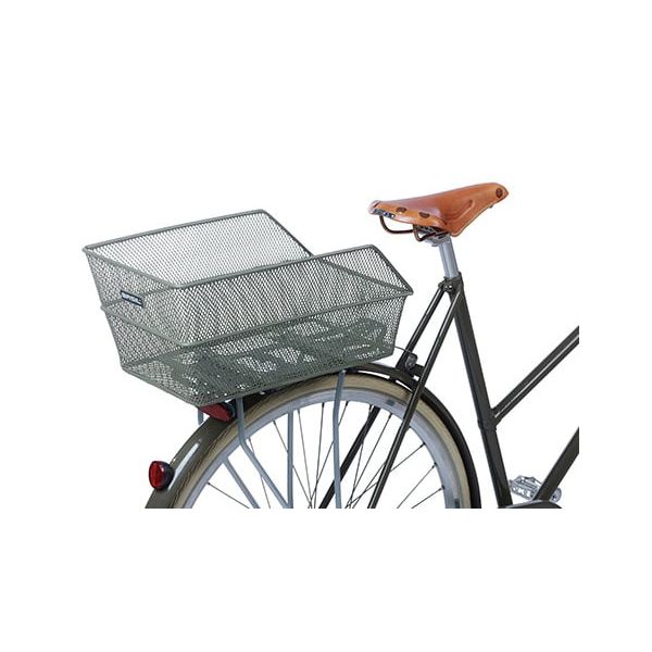 Basil Cento - fietsmand - achterop - olive green