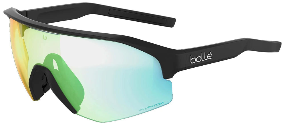 Bollé brille lightshifter glasses lighshift. black matte green lens