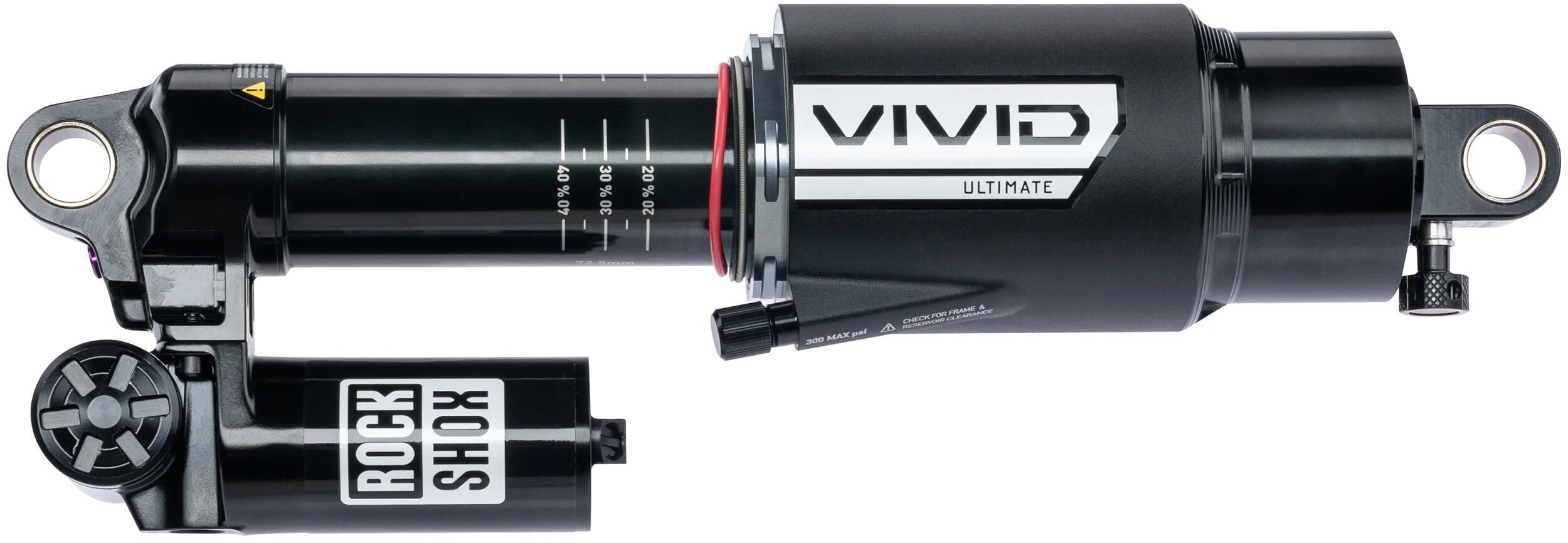 Rockshox federbein vivid ultimate dh rc2 rear shock rs vivid ult. dh rc2 250 x 72,5mm