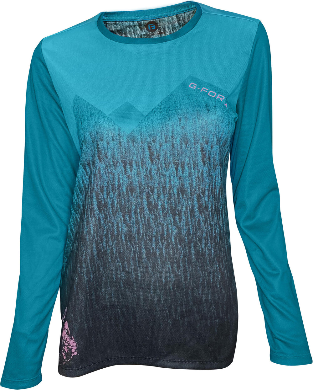 G-form longshirt summit jersey women's longarm shirt g-from summit jer.womens size l