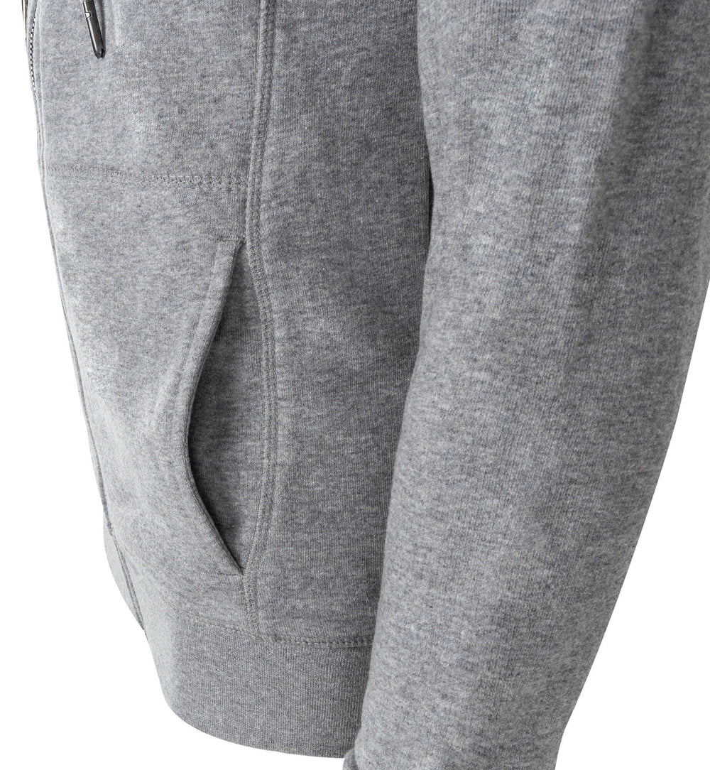 Contec sweatjack met capuchon zip bright ct zip hoodie zip bright size, xl light grey