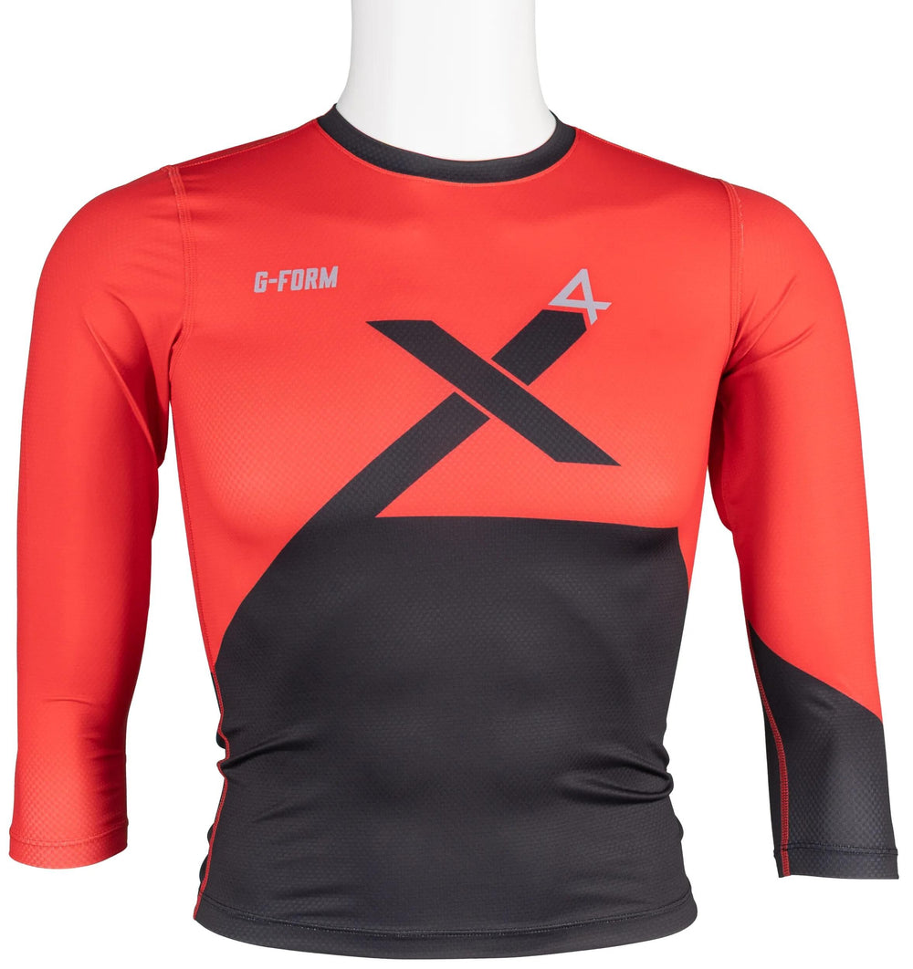G-form langarmshirt youth pro-x4 longarm shirt youth pro x-4 s m red bl.