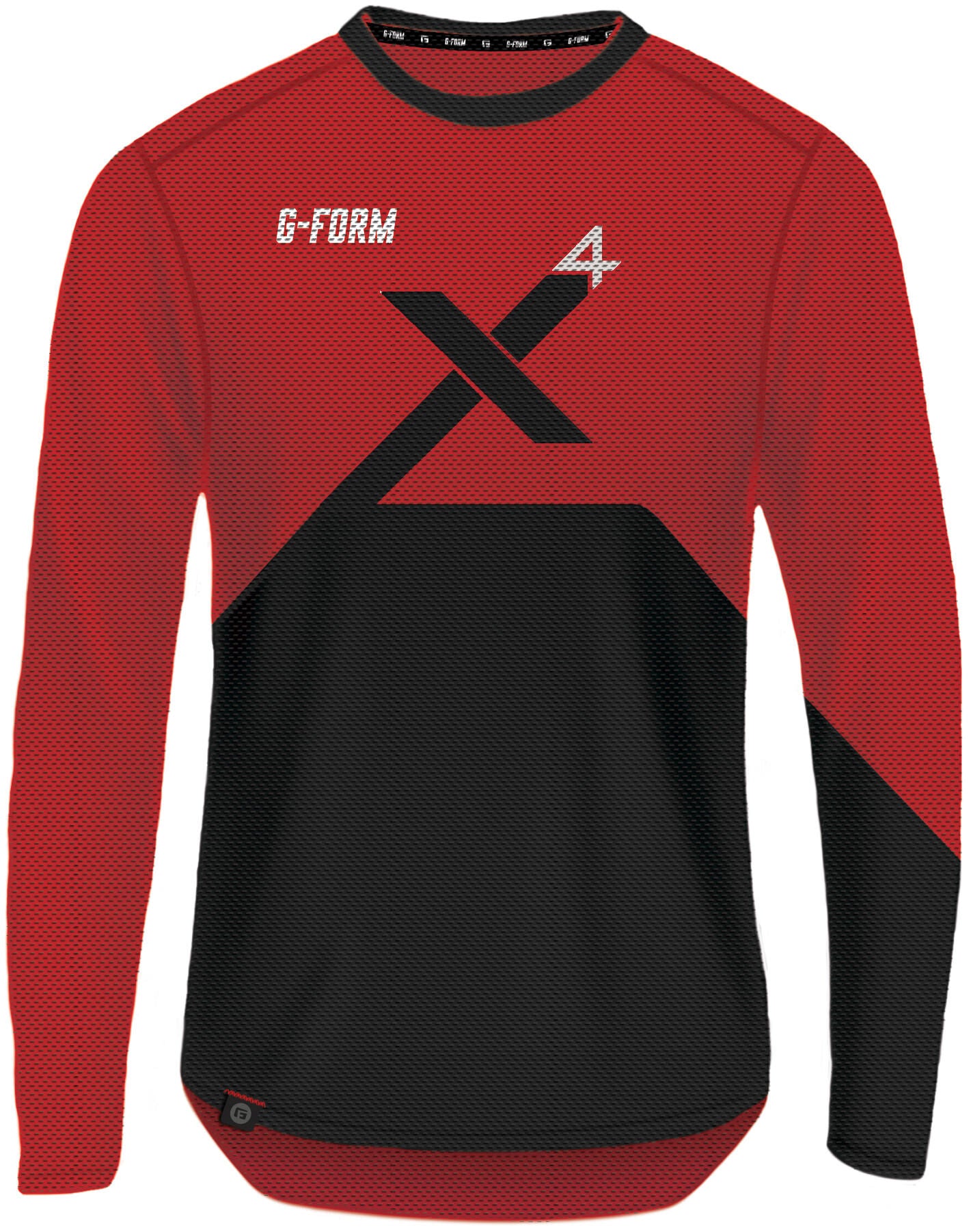 G-form longshirt pro-x4 longarm shirt pro x-4 sze xl red black