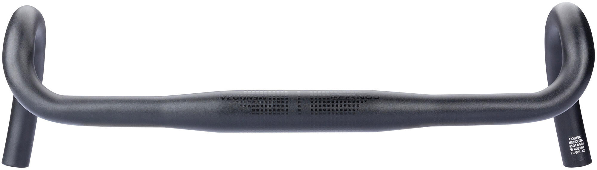 Contec gravel stuur mendoza ct handlebar mendoza 31,8mm x 420mm, black