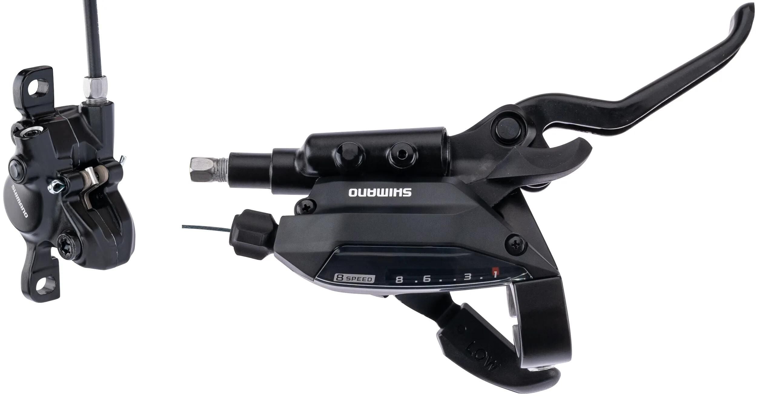 Shimano scheibenbremse altus st-ef515 br-mt200 disc brake shim.altus st-ef515 br-mt200 8sp