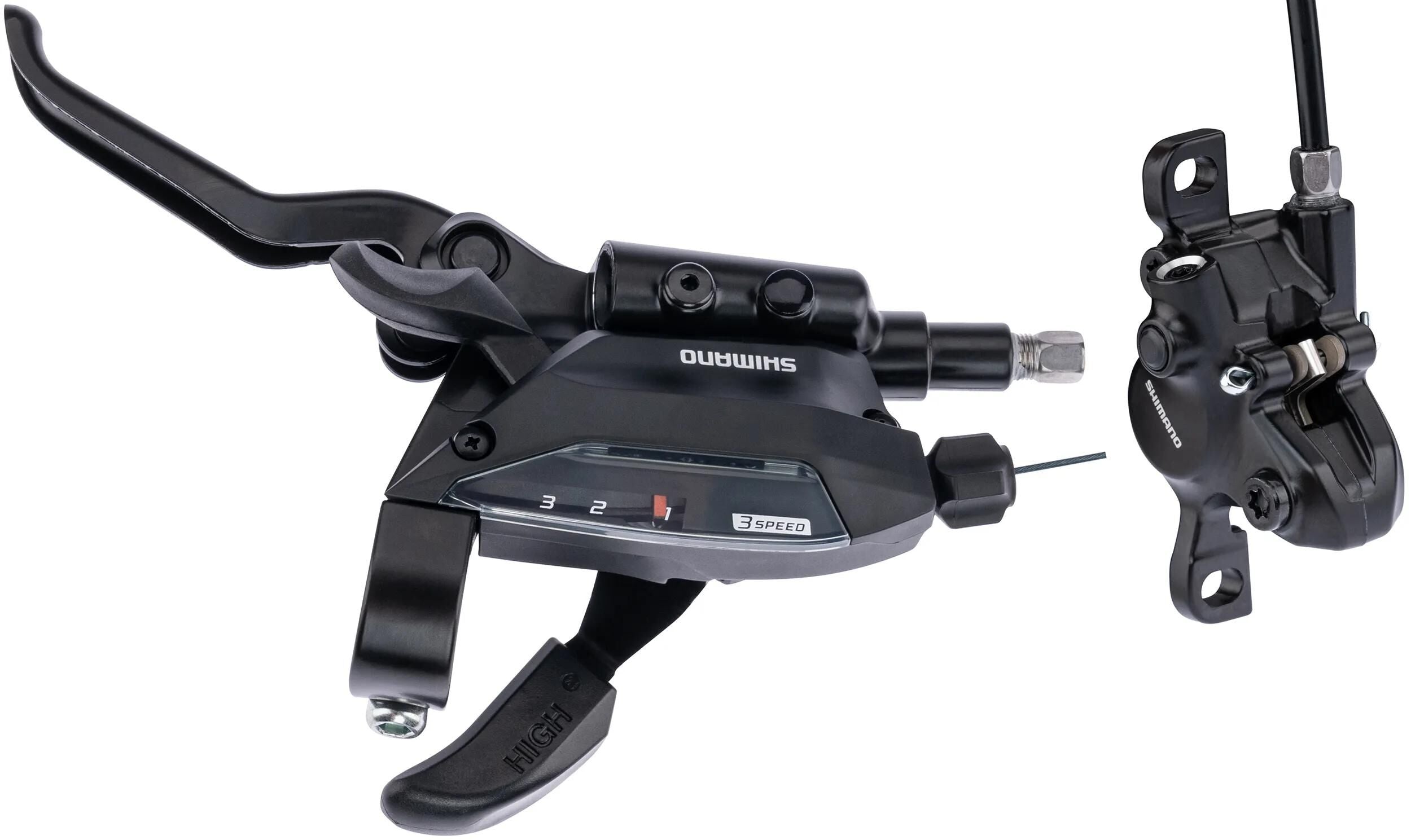 Shimano scheibenbremse altus st-ef515 br-mt200 disc brake shim.altus st-ef515 br-mt200 3sp