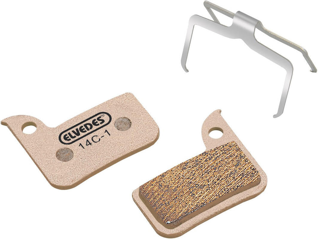 Jeu de plaquettes de frein à disque Elvedes fritté Sram Red Road