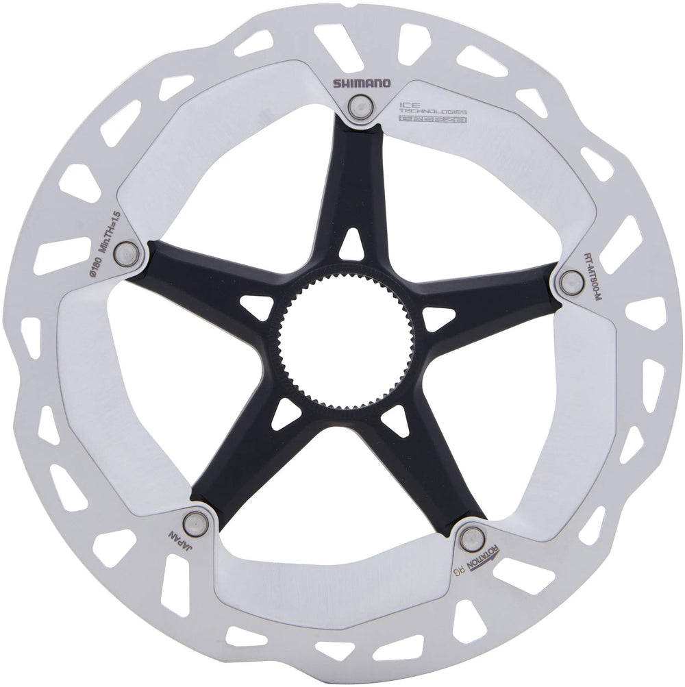 Shimano remschijf (los) xt 180 mm centerlock irtmt800me