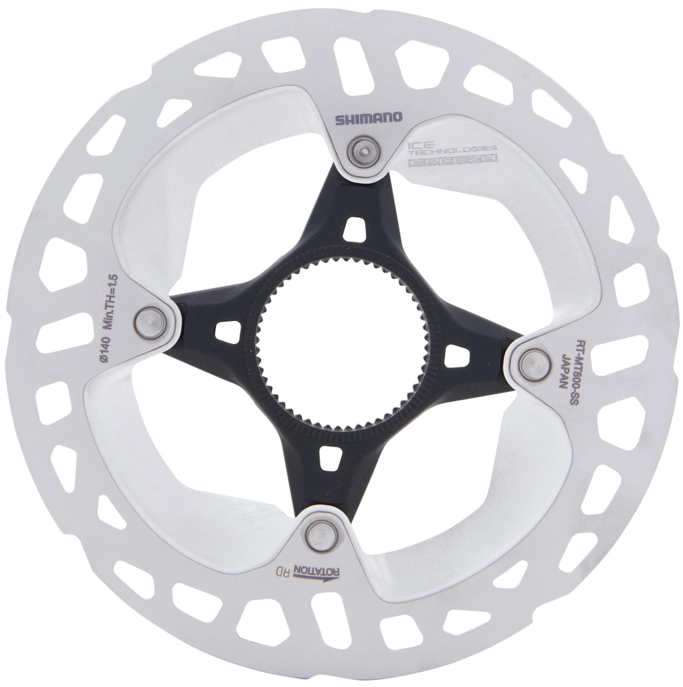 Shimano bremsscheibe deore xt rt-mt800 shim.brake rotors xt 140mm cl mt800 ice ext