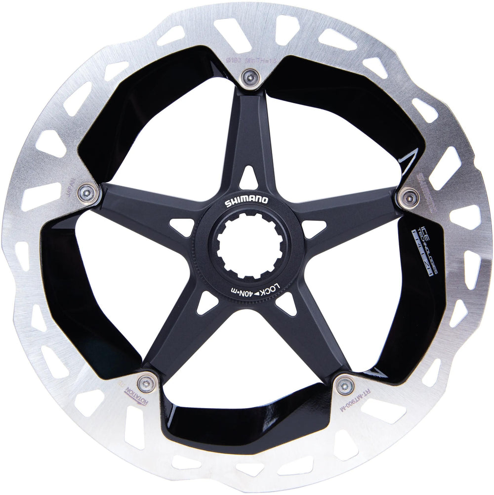Shimano remschijf rt-mt900 shim.brake rotors mt900 180mm cl mt900 ice