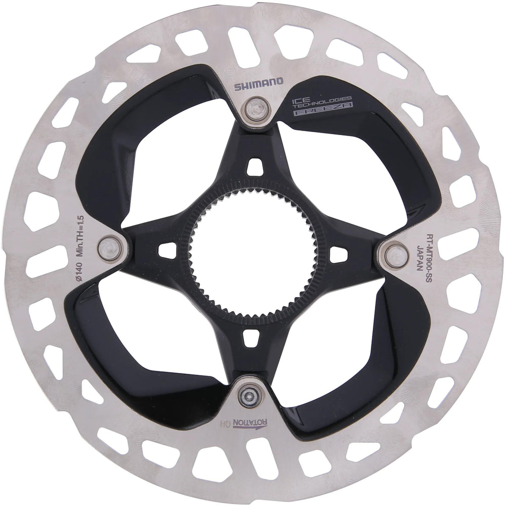 Shimano remschijf rt-mt900 shim.brake rotors mt900 140mm cl rt900 ice