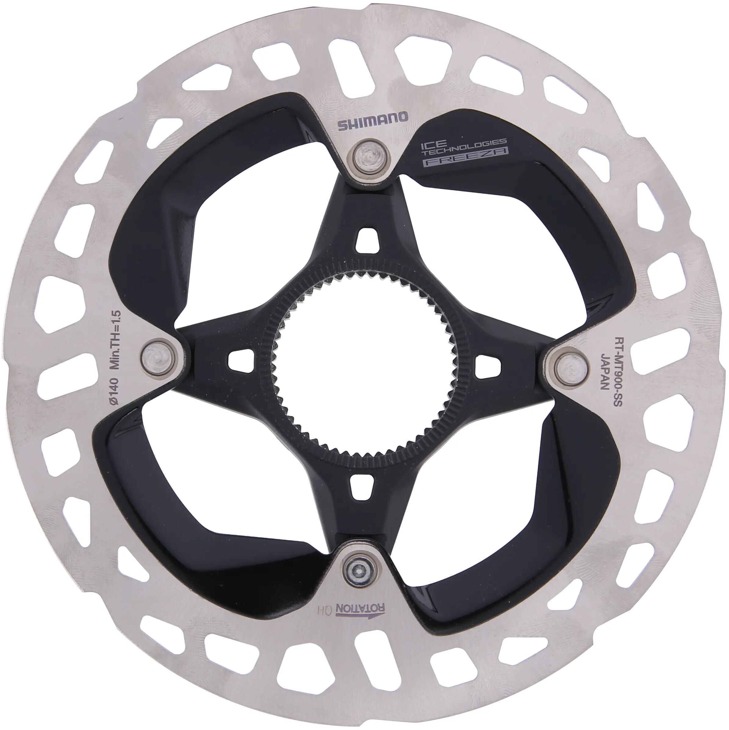Shimano bremsscheibe rt-mt900 shim.brake rotors mt900 140mm cl rt900 ice