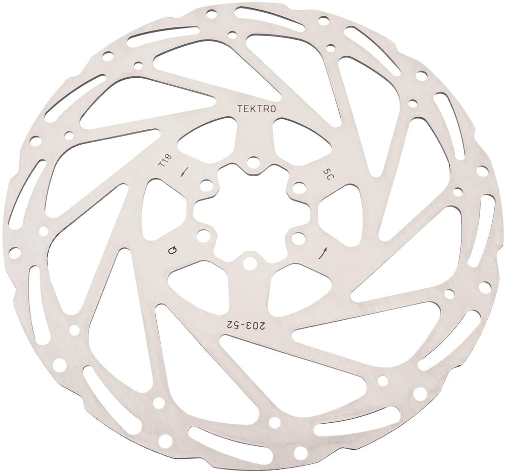 Tektro bremsscheibe tr52 brake rotors tr203-52 6-hole 1.8 mm