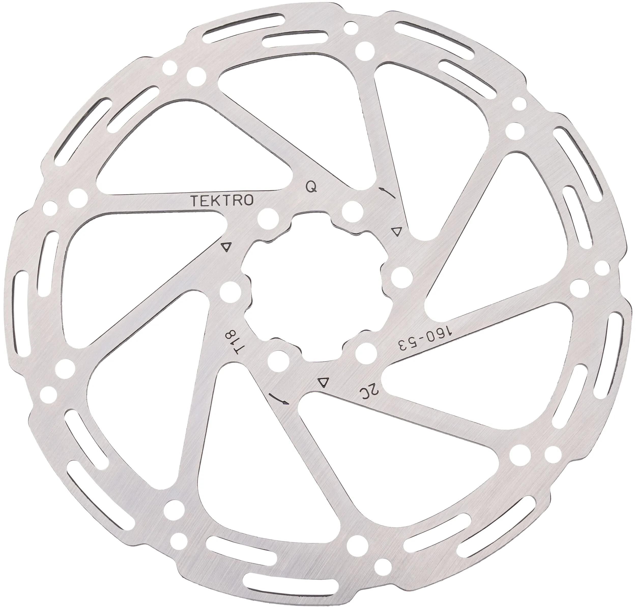 Tektro bremsscheibe tr53 brake rotors tr160-53 6-hole 1.8 mm
