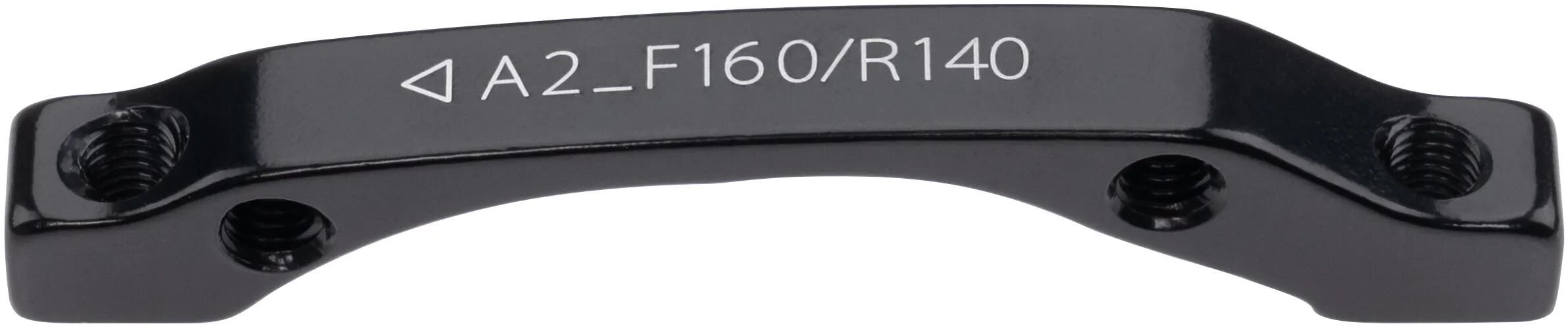 Tektro schijfrem adapter a2: vóór ø160mm achter ø140mm